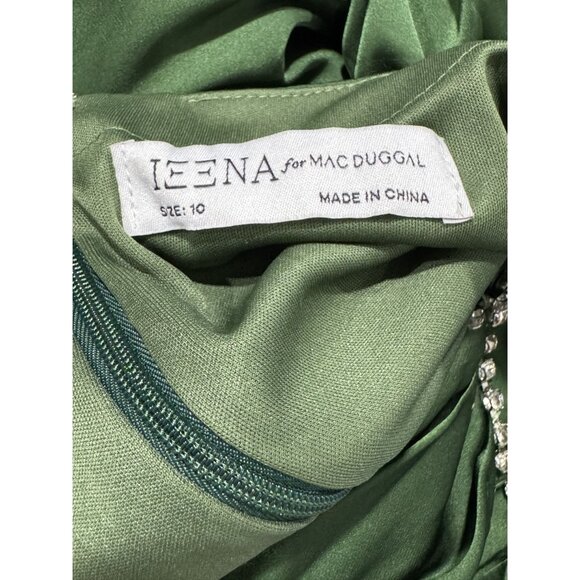 Elegant Green Maxi Dress - Picture 5 of 7